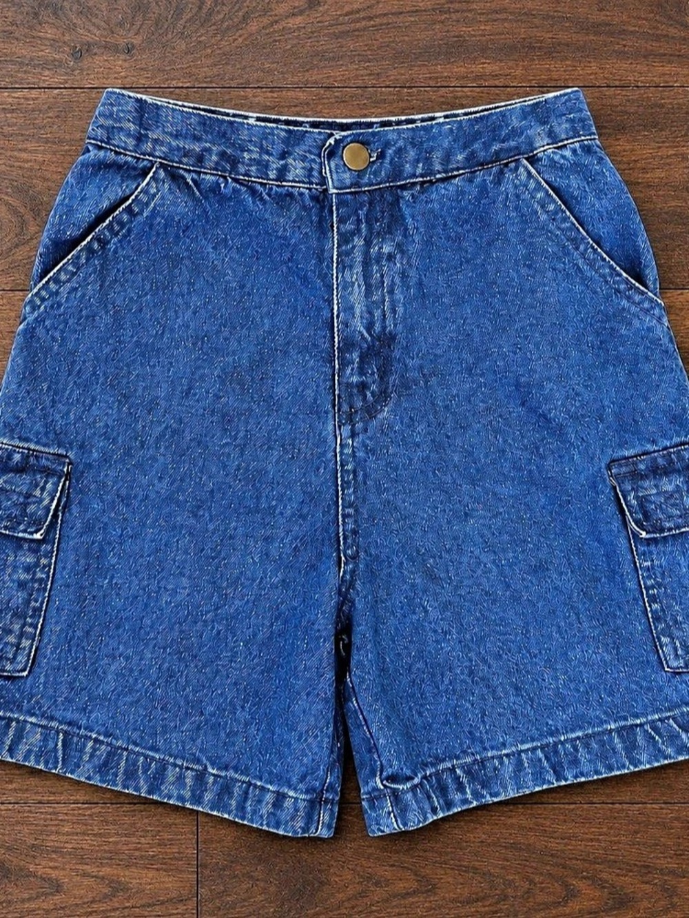 Vintage Bugle Boy Denim Shorts - Boys Size 7/8